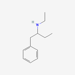 molecular formula C12H19N B1258767 Ethyl(1-phenylbutan-2-yl)amine CAS No. 119486-07-6