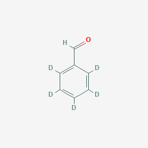 molecular formula C7H6O B125877 Benzaldehyde-2,3,4,5,6-d5 CAS No. 14132-51-5