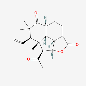 molecular formula C20H24O4 B1258783 Pallavicinolide A 