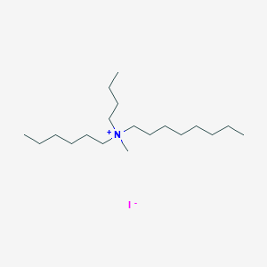 molecular formula C19H42IN B12587868 N-Butyl-N-hexyl-N-methyloctan-1-aminium iodide CAS No. 628724-41-4