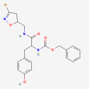 molecular formula C21H22BrN3O5 B1258791 KCC009 