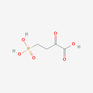 molecular formula C4H7O6P B1258792 2-Oxo-4-phosphonobutanoate 