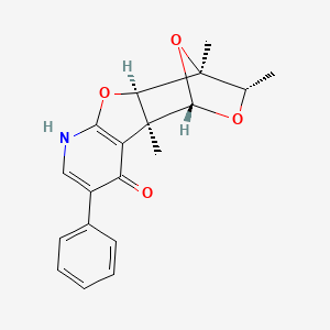 molecular formula C19H19NO4 B1258801 Citridone D 