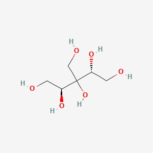 molecular formula C6H14O6 B1258805 3-Hydroxymethyl xylitol 