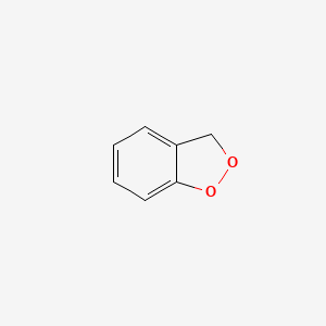 molecular formula C7H6O2 B1258806 3H-1,2-benzodioxole 