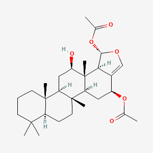molecular formula C29H44O6 B1258807 Heteronemin 