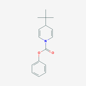 molecular formula C16H19NO2 B12588390 Phenyl 4-tert-butylpyridine-1(4H)-carboxylate CAS No. 651053-61-1