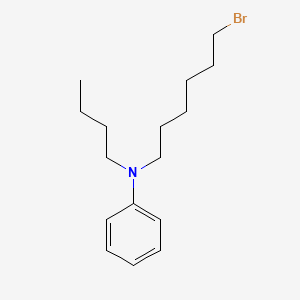 molecular formula C16H26BrN B12588391 N-(6-Bromohexyl)-N-butylaniline CAS No. 639523-36-7