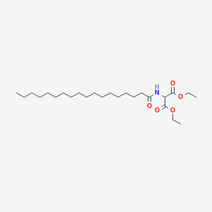 molecular formula C25H47NO5 B12588421 Diethyl (octadecanoylamino)propanedioate CAS No. 651312-92-4