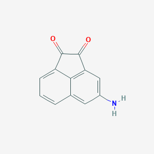molecular formula C12H7NO2 B12588428 4-Aminoacenaphthylene-1,2-dione CAS No. 646058-51-7