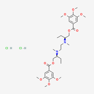 molecular formula C32H50Cl2N2O10 B1258843 Craviten 