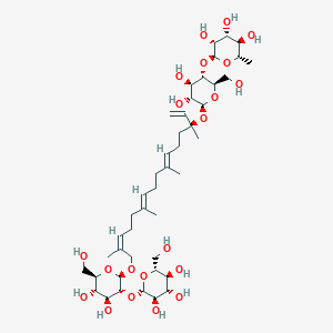 molecular formula C44H74O21 B1258846 Attenoside 
