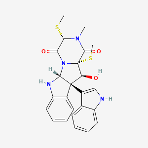 molecular formula C24H24N4O3S2 B1258847 bionectin C 