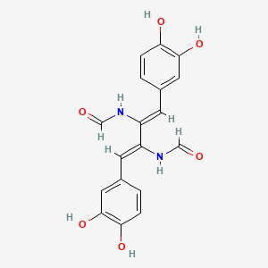 molecular formula C18H16N2O6 B1258853 Cordyformamide 
