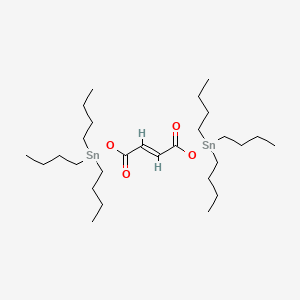 molecular formula C28H56O4Sn2 B1258862 Bis(tributylstannyl)fumarate CAS No. 6454-35-9