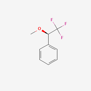 molecular formula C9H9F3O B12588672 [(1R)-2,2,2-Trifluoro-1-methoxyethyl]benzene CAS No. 646041-23-8