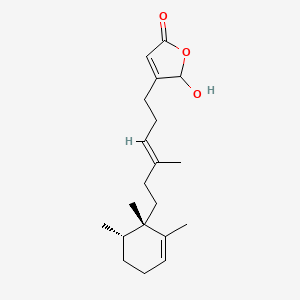 molecular formula C20H30O3 B1258869 Oculatolide 