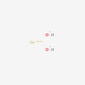 molecular formula GeH2O2-2 B12588905 Germanium(2+) dihydroxide CAS No. 350010-45-6