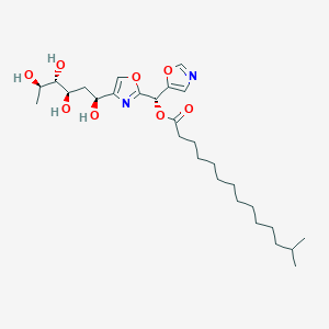 molecular formula C28H46N2O8 B1258904 bengazole B 