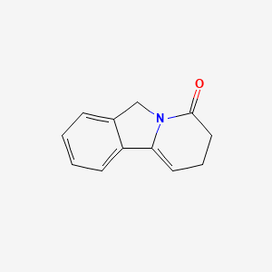 molecular formula C12H11NO B12589296 2,6-Dihydropyrido[2,1-a]isoindol-4(3H)-one CAS No. 646029-32-5