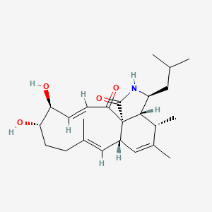 molecular formula C24H35NO4 B1258937 aspochalasin D 