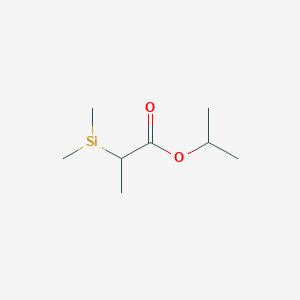 molecular formula C8H17O2Si B12589378 CID 78070523 