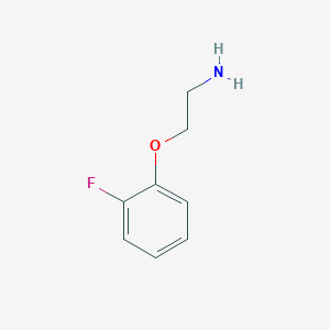 molecular formula C8H10FNO B125894 2-(2-氟苯氧基)乙胺 CAS No. 120351-90-8