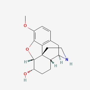 molecular formula C17H21NO3 B1258945 Nor Dihydrocodeine CAS No. 845-69-2