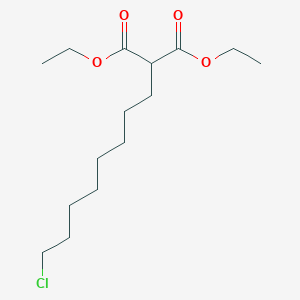 molecular formula C15H27ClO4 B12589831 Diethyl (8-chlorooctyl)propanedioate CAS No. 650598-39-3