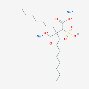 molecular formula C20H36Na2O7S B1258986 Sodium dioctylsulfosuccinate 