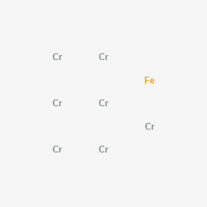molecular formula Cr7Fe B12589937 Chromium--iron (7/1) CAS No. 874299-55-5
