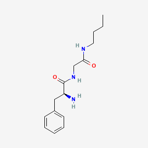 molecular formula C15H23N3O2 B12589955 L-Phenylalanyl-N-butylglycinamide CAS No. 648907-78-2