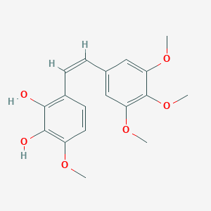 molecular formula C18H20O6 B012590 Combretastatin A-1 CAS No. 109971-63-3