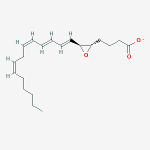 molecular formula C20H29O3- B1259010 leukotriene A4(1-) 