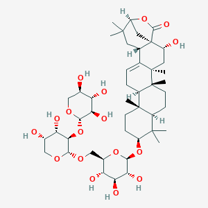 molecular formula C46H72O17 B1259014 Albiziasaponin A 