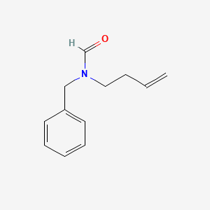 molecular formula C12H15NO B12590159 Formamide, N-3-butenyl-N-(phenylmethyl)- CAS No. 328241-56-1