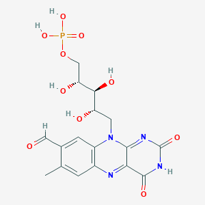 molecular formula C17H19N4O10P B1259018 8-Oxoriboflavin 5'-phosphate 