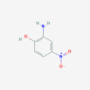 molecular formula C6H6N2O3 B125904 2-氨基-4-硝基苯酚 CAS No. 99-57-0