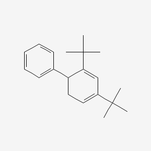 molecular formula C20H28 B12590402 4,6-Di-tert-butyl-1,2-dihydro-1,1'-biphenyl CAS No. 500228-60-4