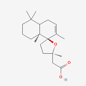 molecular formula C20H32O3 B1259041 Grindelic acid 