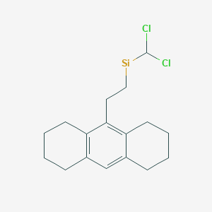 molecular formula C17H22Cl2Si B12590632 CID 78063034 