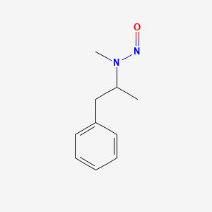 Benzeneethanamine, N,alpha-dimethyl-N-nitroso-, (S)-
