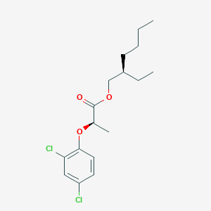 molecular formula C17H24Cl2O3 B12590752 (2R)-2-Ethylhexyl (2R)-2-(2,4-dichlorophenoxy)propanoate CAS No. 618446-52-9