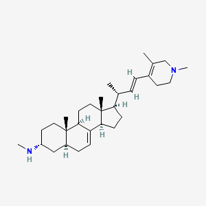 molecular formula C31H50N2 B1259077 Plakinamine B CAS No. 93474-14-7