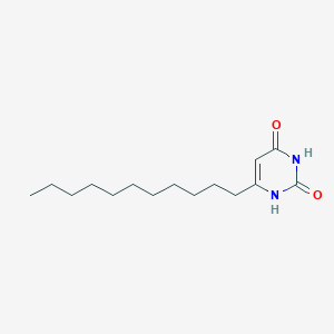molecular formula C15H26N2O2 B12590883 6-Undecylpyrimidine-2,4(1H,3H)-dione CAS No. 879410-42-1