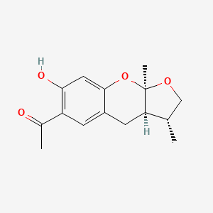 molecular formula C15H18O4 B1259110 Xyloketal G 