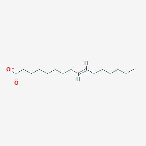 molecular formula C16H29O2- B1259142 Hexadec-9-enoate 