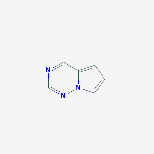 molecular formula C6H5N3 B1259144 Pyrrolo[2,1-f][1,2,4]triazine CAS No. 66173-26-0