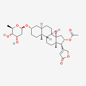 molecular formula C31H46O9 B1259151 Oleandrigenin monodigitoxoside CAS No. 53735-71-0