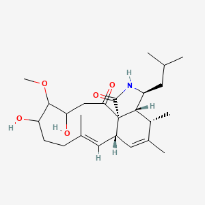 molecular formula C25H39NO5 B1259158 Aspochalasin K 